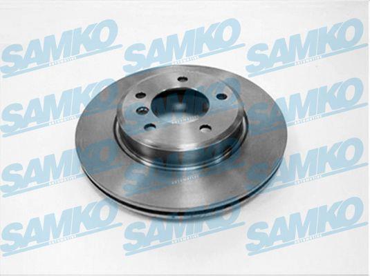 Samko B2546V Ventilated disc brake, 1 pcs. B2546V: Buy near me in Poland at 2407.PL - Good price!