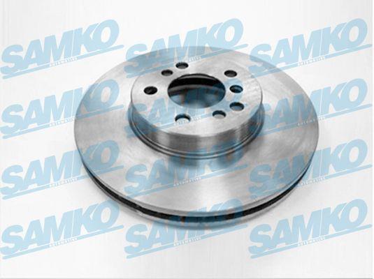 Samko B2521V Ventilated disc brake, 1 pcs. B2521V: Buy near me in Poland at 2407.PL - Good price!