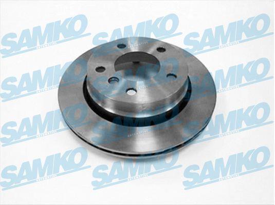 Samko B2431V Rear ventilated brake disc B2431V: Buy near me in Poland at 2407.PL - Good price!
