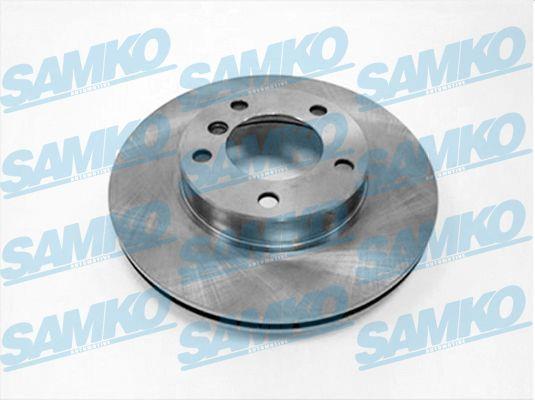 Samko B2381V Ventilated disc brake, 1 pcs. B2381V: Buy near me in Poland at 2407.PL - Good price!