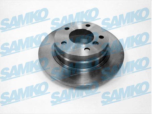 Samko B2371P Rear brake disc, non-ventilated B2371P: Buy near me in Poland at 2407.PL - Good price!