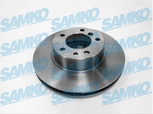 Samko B2191V Ventilated disc brake, 1 pcs. B2191V: Buy near me in Poland at 2407.PL - Good price!