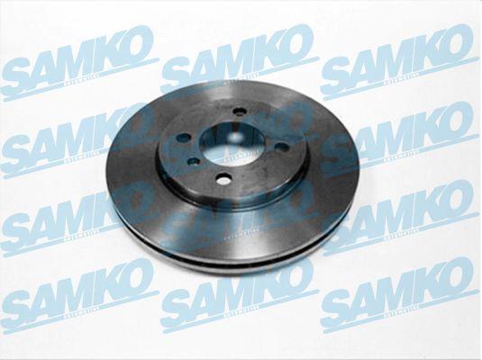 Samko B2171V Ventilated disc brake, 1 pcs. B2171V: Buy near me at 2407.PL in Poland at an Affordable price!