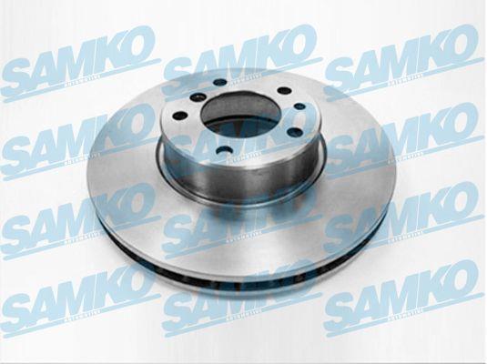 Samko B2029V Ventilated disc brake, 1 pcs. B2029V: Buy near me in Poland at 2407.PL - Good price!