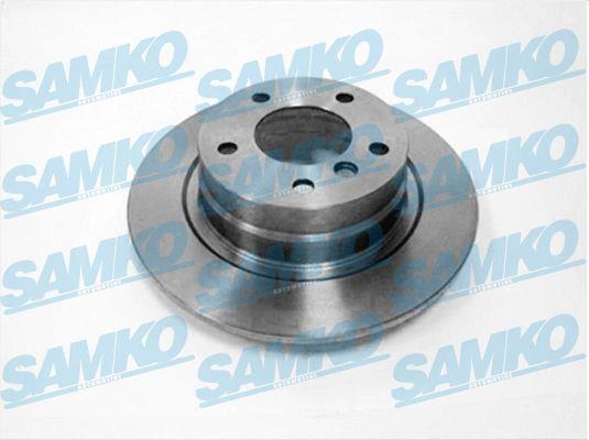 Samko B2004P Тормозной диск задний невентилируемый B2004P: Купить в Польше - Отличная цена на 2407.PL!