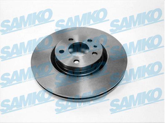 Samko A2171V Ventilated disc brake, 1 pcs. A2171V: Buy near me at 2407.PL in Poland at an Affordable price!
