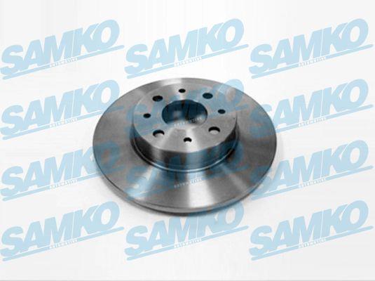 Samko A2006P Тормозной диск задний невентилируемый A2006P: Отличная цена - Купить в Польше на 2407.PL!