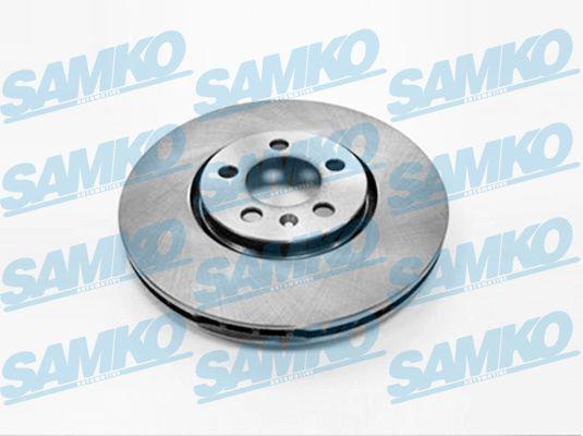 Samko A1451V Front brake disc ventilated A1451V: Buy near me in Poland at 2407.PL - Good price!