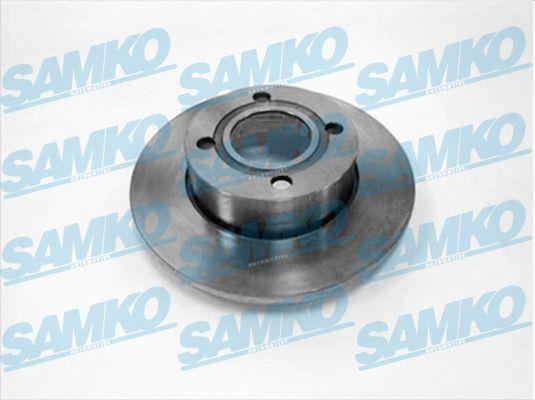 Samko A1201P Unventilated front brake disc A1201P: Buy near me in Poland at 2407.PL - Good price!