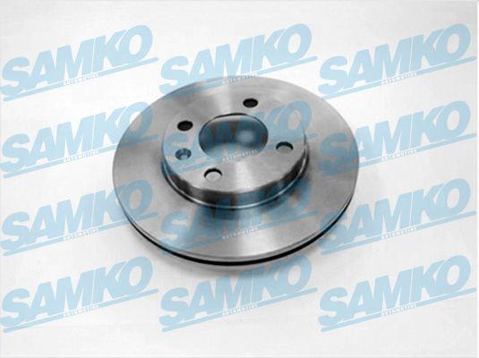 Samko A1071V Тормозной диск вентилируемый, 1 шт. A1071V: Отличная цена - Купить в Польше на 2407.PL!