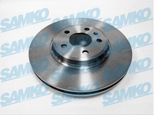Samko A1033V Ventilated disc brake, 1 pcs. A1033V: Buy near me in Poland at 2407.PL - Good price!
