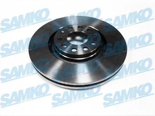 Samko A1028V Тормозной диск вентилируемый, 1 шт. A1028V: Отличная цена - Купить в Польше на 2407.PL!