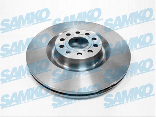 Samko A1024V Тормозной диск вентилируемый, 1 шт. A1024V: Купить в Польше - Отличная цена на 2407.PL!