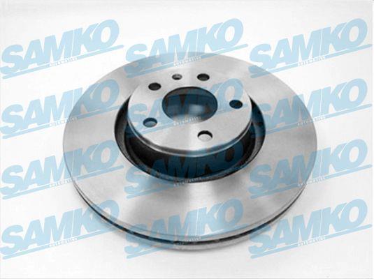 Samko A1019V Ventilated disc brake, 1 pcs. A1019V: Buy near me at 2407.PL in Poland at an Affordable price!