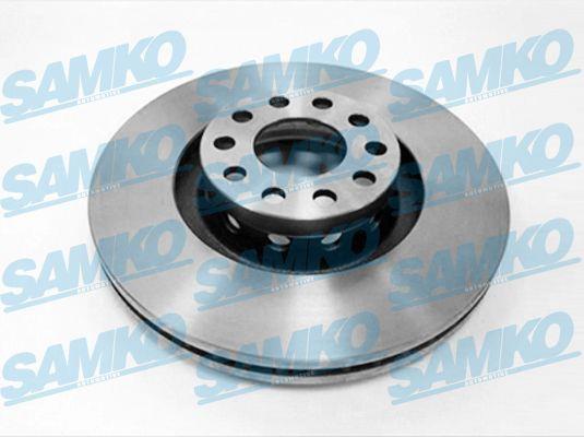 Samko A1018V Ventilated disc brake, 1 pcs. A1018V: Buy near me in Poland at 2407.PL - Good price!