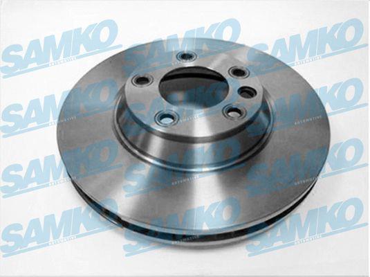 Samko A1017V Ventilated disc brake, 1 pcs. A1017V: Buy near me in Poland at 2407.PL - Good price!