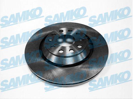 Samko A1014V Тормозной диск задний вентилируемый A1014V: Отличная цена - Купить в Польше на 2407.PL!