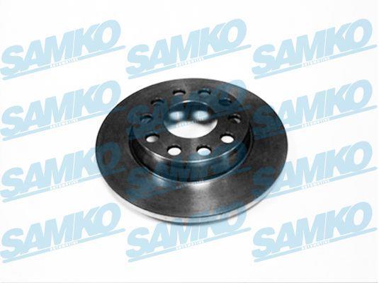 Samko A1013P Тормозной диск задний невентилируемый A1013P: Отличная цена - Купить в Польше на 2407.PL!