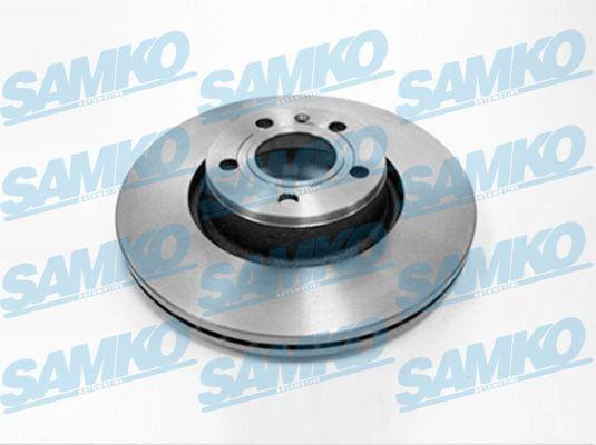 Samko A1006V Ventilated disc brake, 1 pcs. A1006V: Buy near me in Poland at 2407.PL - Good price!
