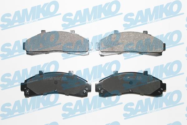 Samko 5SP989 Тормозные колодки дисковые, комплект 5SP989: Отличная цена - Купить в Польше на 2407.PL!