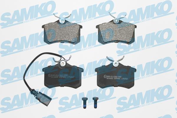 Samko 5SP980 Тормозные колодки дисковые, комплект 5SP980: Отличная цена - Купить в Польше на 2407.PL!