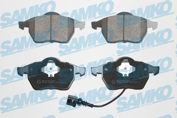 Samko 5SP969 Тормозные колодки дисковые, комплект 5SP969: Отличная цена - Купить в Польше на 2407.PL!