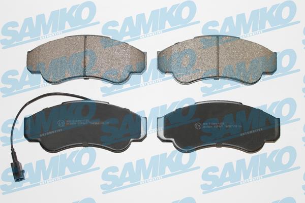 Samko 5SP967 Brake Pad Set, disc brake 5SP967: Buy near me in Poland at 2407.PL - Good price!