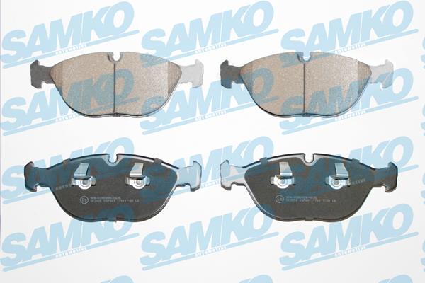 Samko 5SP881 Тормозные колодки дисковые, комплект 5SP881: Отличная цена - Купить в Польше на 2407.PL!