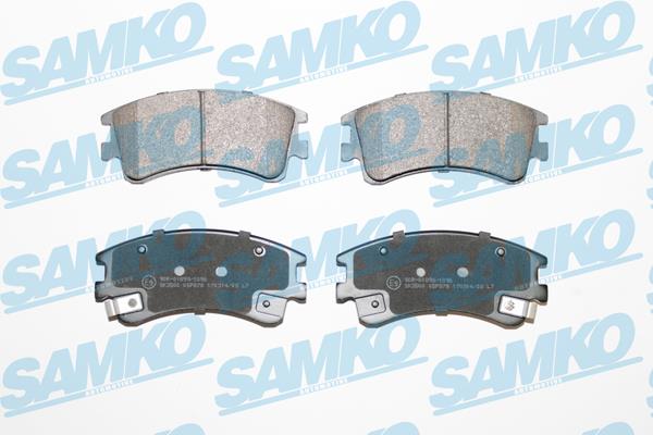 Samko 5SP878 Тормозные колодки дисковые, комплект 5SP878: Отличная цена - Купить в Польше на 2407.PL!