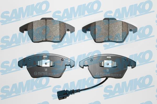 Samko 5SP866 Тормозные колодки дисковые, комплект 5SP866: Отличная цена - Купить в Польше на 2407.PL!