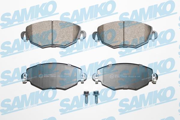 Samko 5SP865 Тормозные колодки дисковые, комплект 5SP865: Отличная цена - Купить в Польше на 2407.PL!