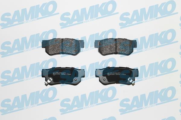 Samko 5SP848 Тормозные колодки дисковые, комплект 5SP848: Отличная цена - Купить в Польше на 2407.PL!