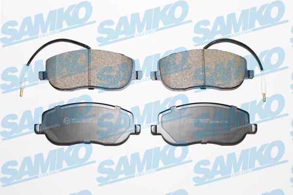 Samko 5SP831 Тормозные колодки дисковые, комплект 5SP831: Отличная цена - Купить в Польше на 2407.PL!