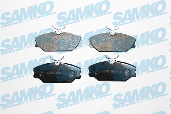 Samko 5SP816 Тормозные колодки дисковые, комплект 5SP816: Отличная цена - Купить в Польше на 2407.PL!