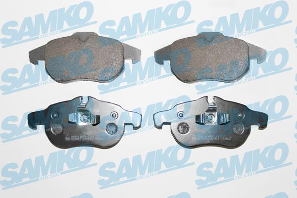 Samko 5SP814 Тормозные колодки дисковые, комплект 5SP814: Отличная цена - Купить в Польше на 2407.PL!