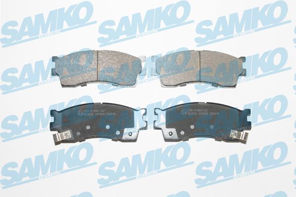 Samko 5SP809 Тормозные колодки дисковые, комплект 5SP809: Отличная цена - Купить в Польше на 2407.PL!