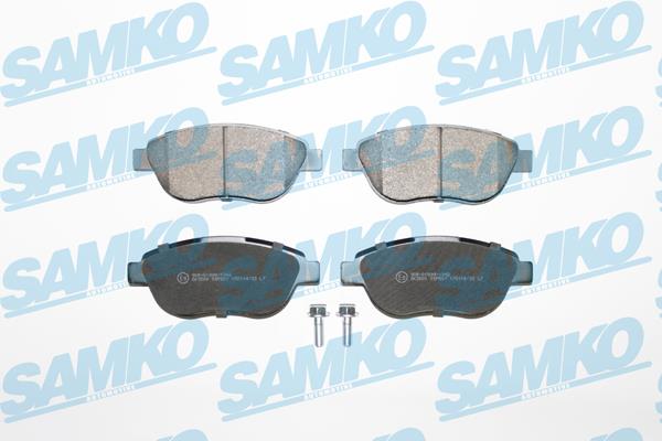 Samko 5SP807 Тормозные колодки дисковые, комплект 5SP807: Отличная цена - Купить в Польше на 2407.PL!