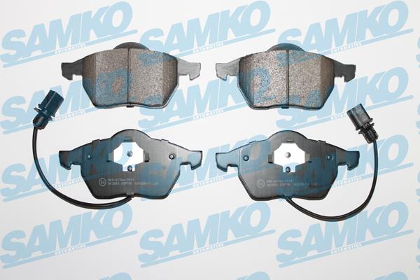 Samko 5SP790 Тормозные колодки дисковые, комплект 5SP790: Отличная цена - Купить в Польше на 2407.PL!