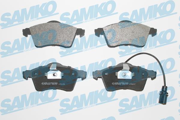 Samko 5SP787 Тормозные колодки дисковые, комплект 5SP787: Отличная цена - Купить в Польше на 2407.PL!