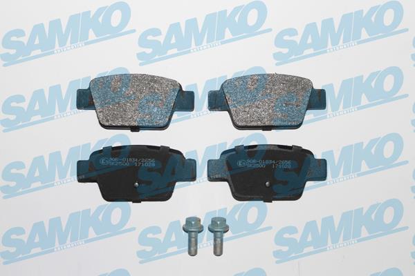 Samko 5SP780 Тормозные колодки дисковые, комплект 5SP780: Отличная цена - Купить в Польше на 2407.PL!