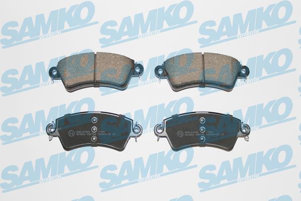 Samko 5SP766 Тормозные колодки дисковые, комплект 5SP766: Отличная цена - Купить в Польше на 2407.PL!