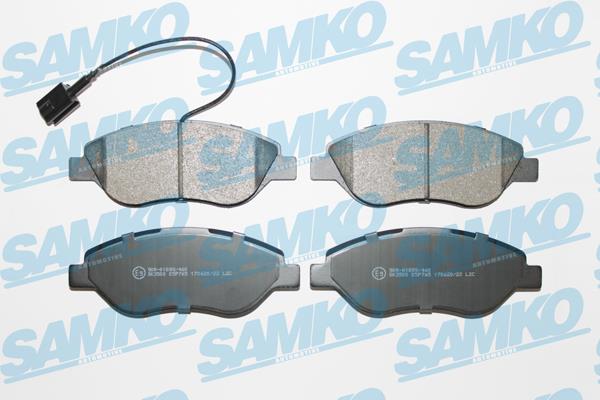 Samko 5SP765 Тормозные колодки дисковые, комплект 5SP765: Купить в Польше - Отличная цена на 2407.PL!
