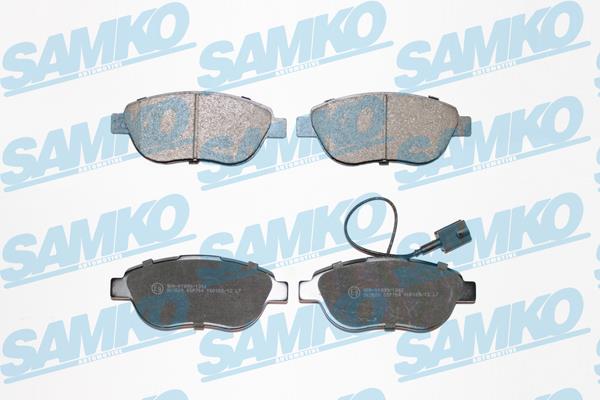 Samko 5SP764 Тормозные колодки дисковые, комплект 5SP764: Отличная цена - Купить в Польше на 2407.PL!