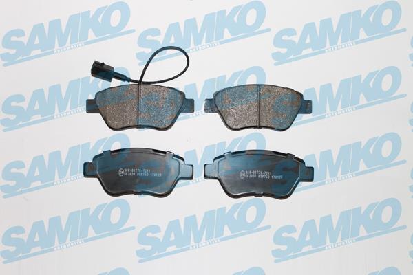 Samko 5SP763 Тормозные колодки дисковые, комплект 5SP763: Отличная цена - Купить в Польше на 2407.PL!