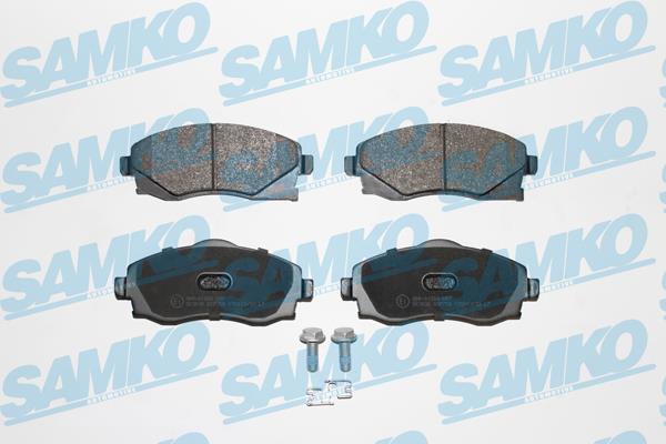 Samko 5SP758 Тормозные колодки дисковые, комплект 5SP758: Отличная цена - Купить в Польше на 2407.PL!