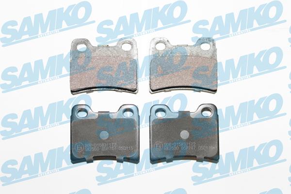 Samko 5SP747 Brake Pad Set, disc brake 5SP747: Buy near me in Poland at 2407.PL - Good price!