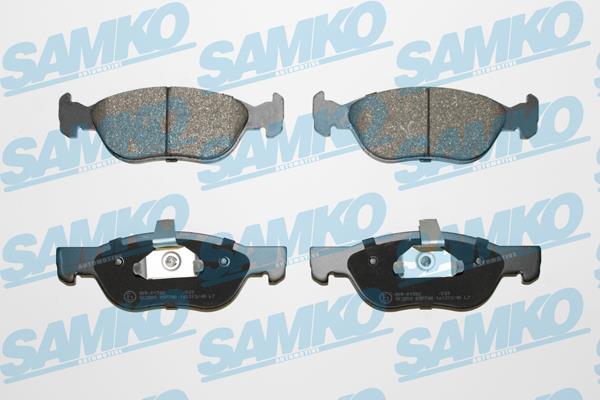 Samko 5SP740 Тормозные колодки дисковые, комплект 5SP740: Отличная цена - Купить в Польше на 2407.PL!