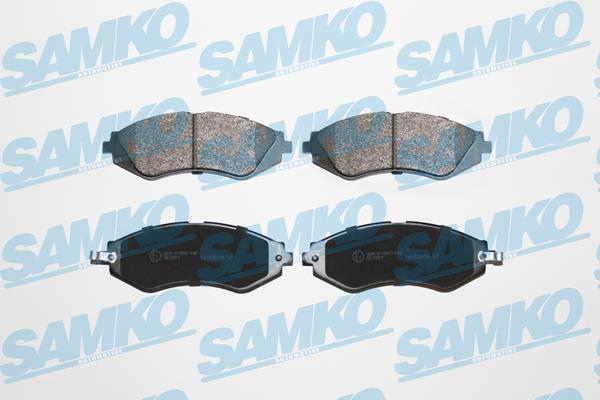 Samko 5SP729 Тормозные колодки дисковые, комплект 5SP729: Купить в Польше - Отличная цена на 2407.PL!