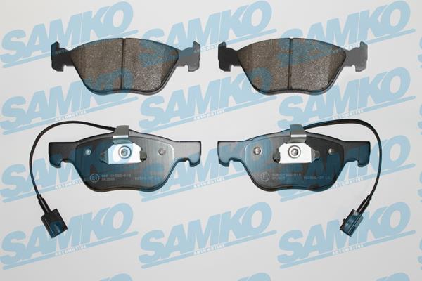Samko 5SP720 Тормозные колодки дисковые, комплект 5SP720: Отличная цена - Купить в Польше на 2407.PL!
