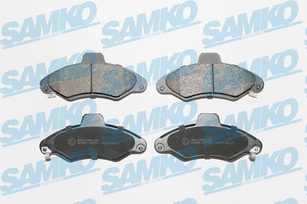 Samko 5SP717 Тормозные колодки дисковые, комплект 5SP717: Отличная цена - Купить в Польше на 2407.PL!